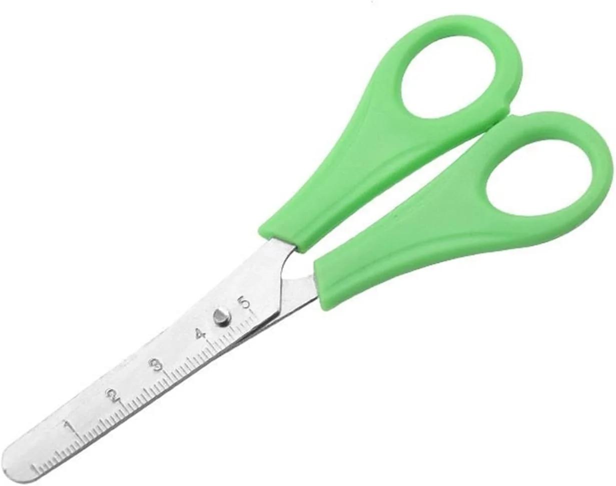 قیچی کوچک HODORE، قیچی کوچک چند منظوره استیل ضد زنگ برای برش کاغذ (رنگ: Hortel)