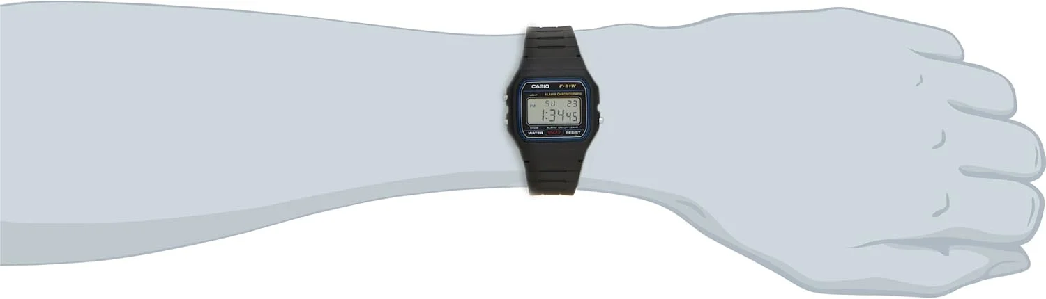 [کاسیو] ساعت کاسیو استاندارد F-91W-1JF