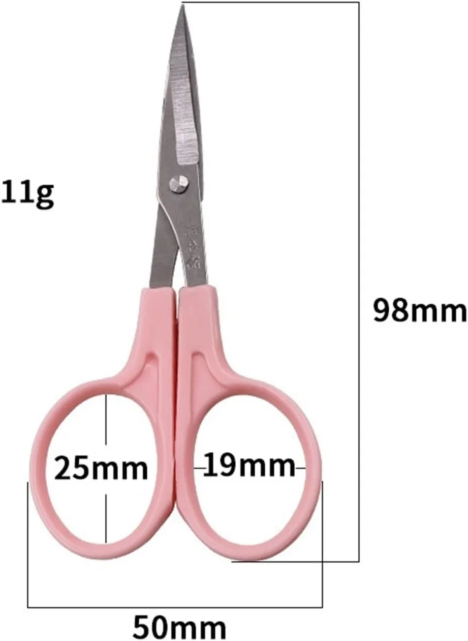 قیچی کوچک HODORE، قیچی گلدوزی خانگی، دسته پلاستیکی ایمنی صورتی رنگ، مناسب برای برش پوست سر، ابزار خیاطی استیل ضد زنگ با آرنج مناسب برای کارهای دستی DIY قیچی کوچک HODORE، قیچی گلدوزی خانگی، دسته پلاستیکی ایمنی صورتی رنگ، مناسب برای برش پوست سر، ابزار خیاطی استیل ضد زنگ با آرنج مناسب برای کارهای دستی DIY