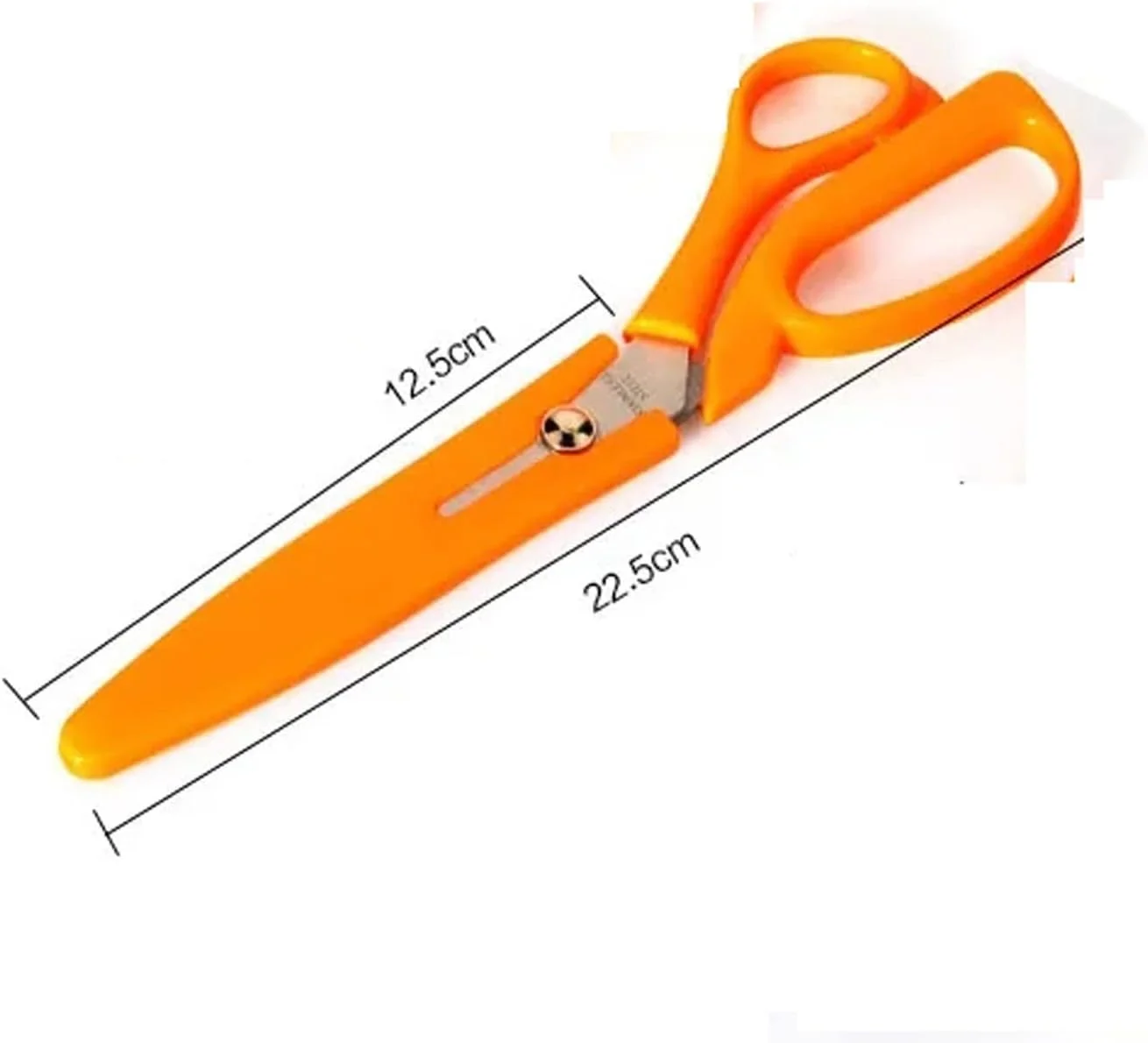 قیچی کوچک HODORE، قیچی گلدوزی عتیقه نارنجی با روکش محافظ، قیچی استیل ضد زنگ قیچی کوچک HODORE، قیچی گلدوزی عتیقه نارنجی با روکش محافظ، قیچی استیل ضد زنگ