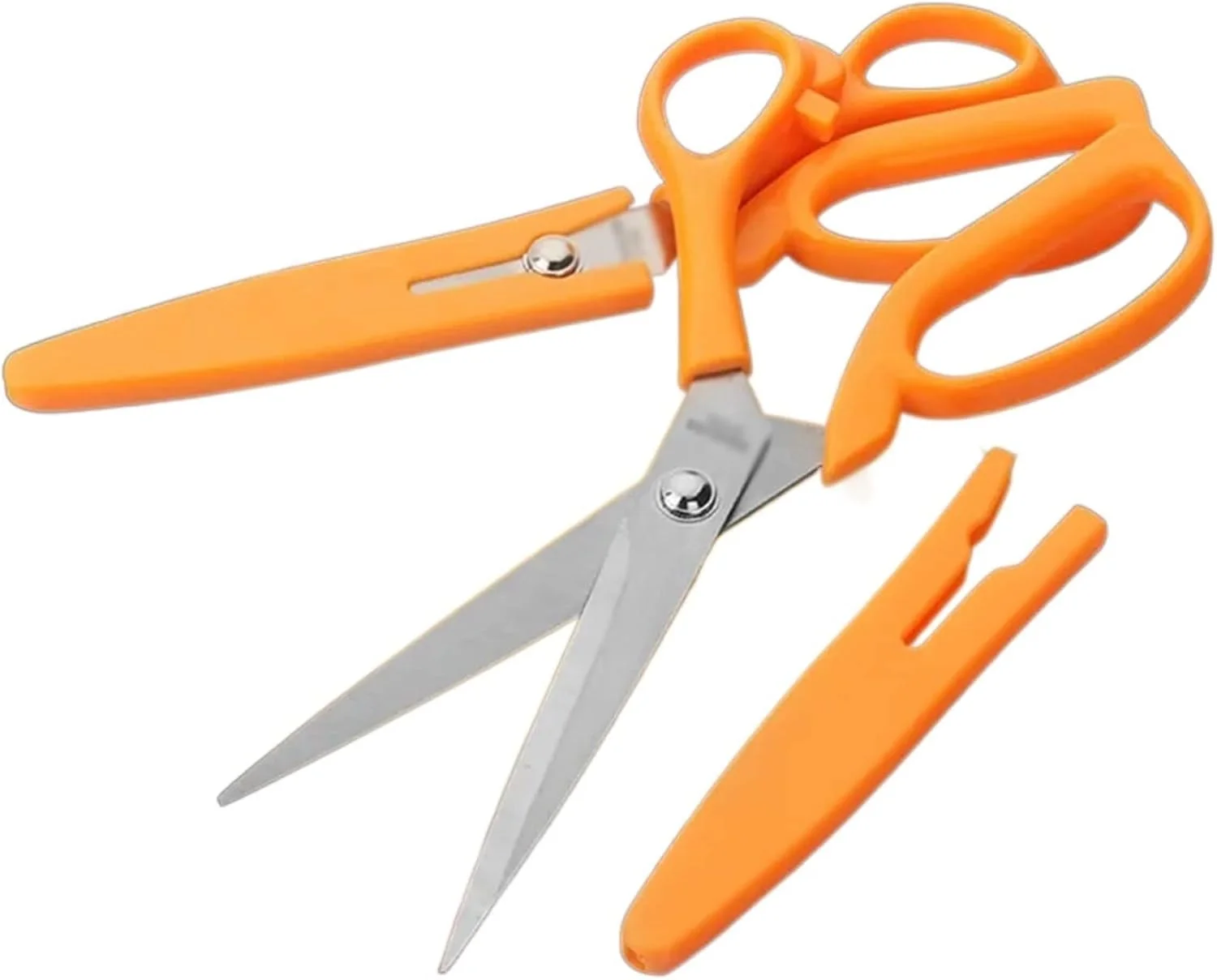 قیچی کوچک HODORE، قیچی گلدوزی عتیقه نارنجی با روکش محافظ، قیچی استیل ضد زنگ قیچی کوچک HODORE، قیچی گلدوزی عتیقه نارنجی با روکش محافظ، قیچی استیل ضد زنگ