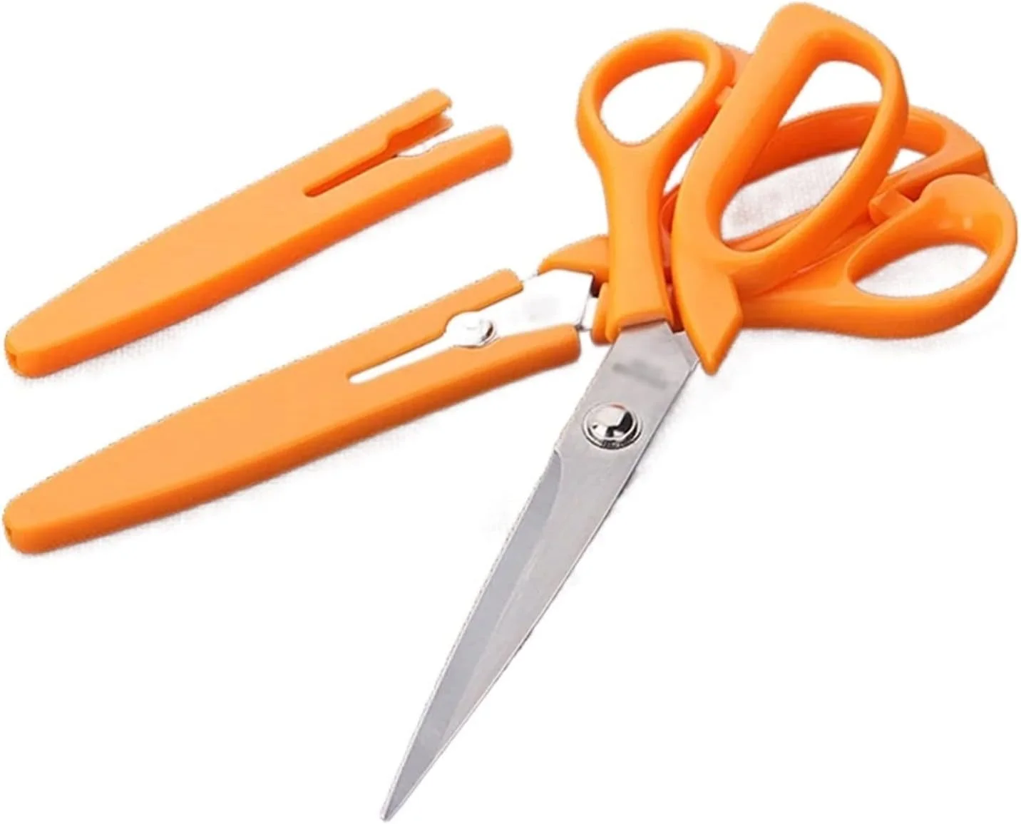 قیچی کوچک HODORE، قیچی گلدوزی عتیقه نارنجی با روکش محافظ، قیچی استیل ضد زنگ قیچی کوچک HODORE، قیچی گلدوزی عتیقه نارنجی با روکش محافظ، قیچی استیل ضد زنگ