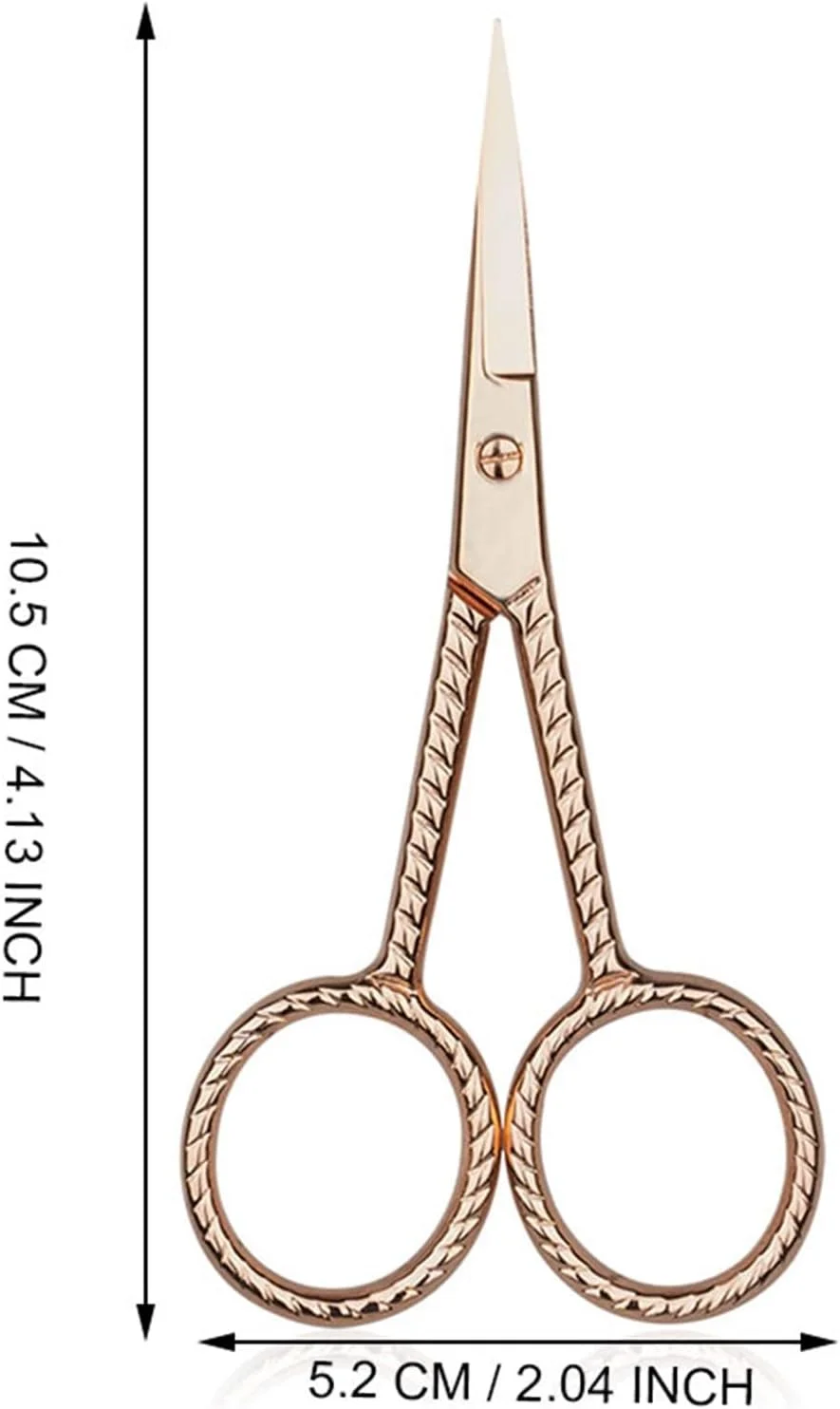 قیچی کوچک HODORE، قیچی خیاطی بادوام استیل ضد زنگ برای پارچه، قیچی کوچک گلدوزی، ابزار خیاطی