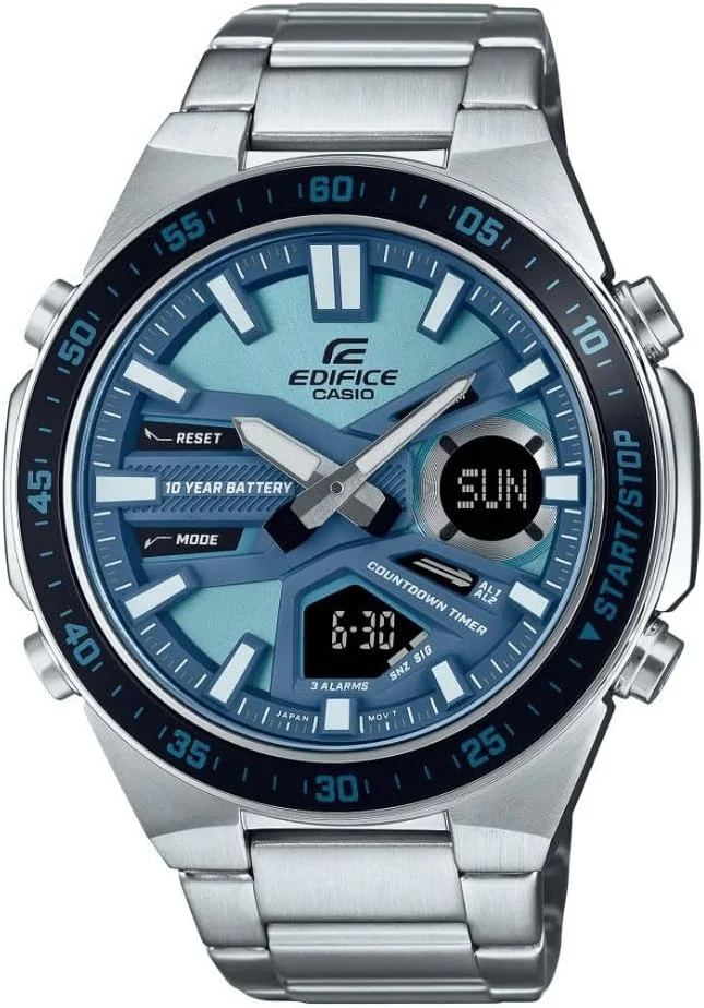 Casio Edifice Men's Watch - EFV-C110D-1A3VDF Black Dial
