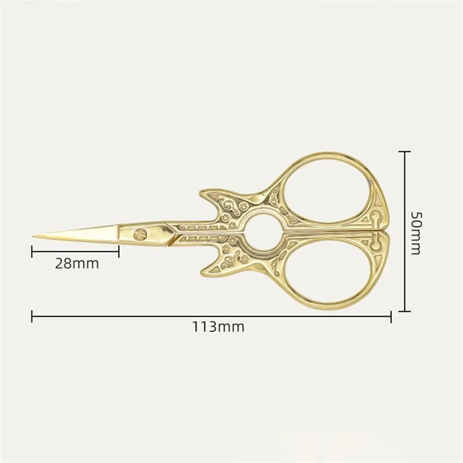 قیچی کوچک HODORE، قیچی طرح پروانه ای فولاد ضد زنگ، قیچی خیاطی، ابزار کاردستی گلدوزی (رنگ: Hortelé) قیچی کوچک HODORE، قیچی طرح پروانه ای فولاد ضد زنگ، قیچی خیاطی، ابزار کاردستی گلدوزی (رنگ: Hortelé)