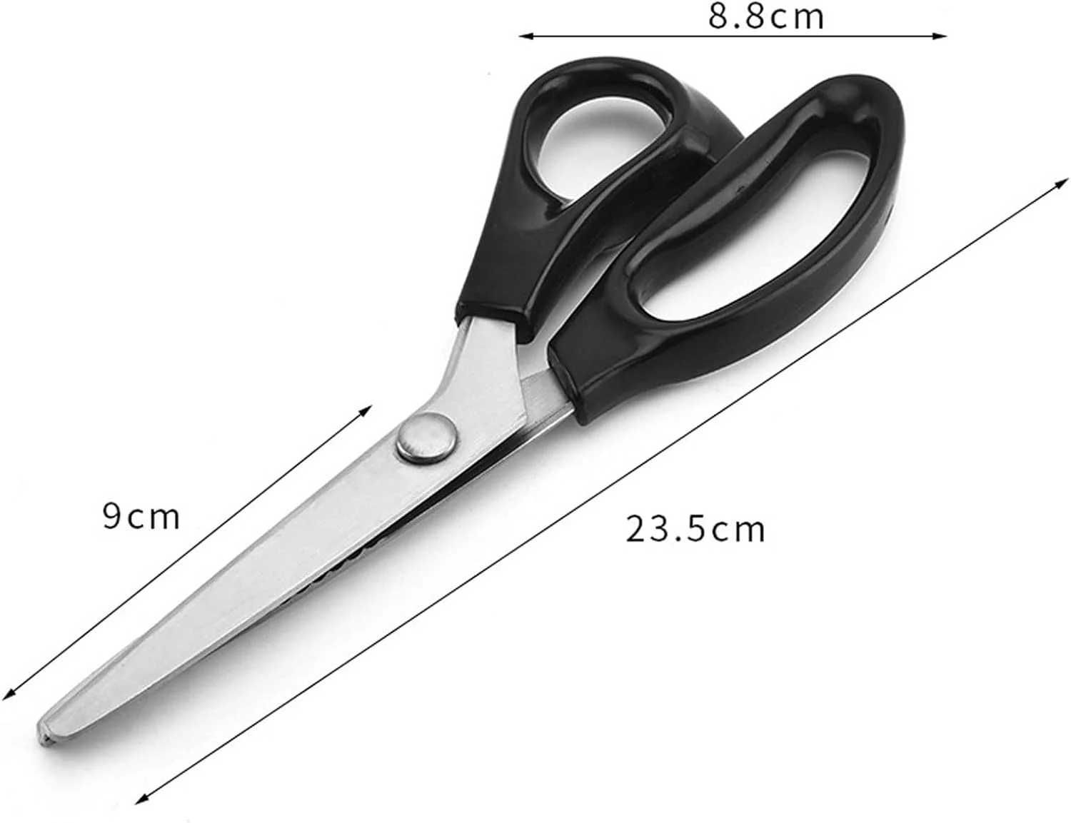 قیچی کوچک HODORE، قیچی خیاطی، قیچی زیگزاگ، قیچی توری استیل، قیچی چرم و پارچه