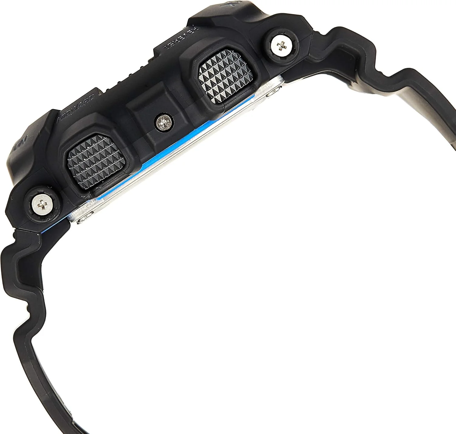 ساعت مچی مردانه کاسیو جی-شاک مدل GA-100-1A2 با صفحه آنالوگ-دیجیتال و بند رزین