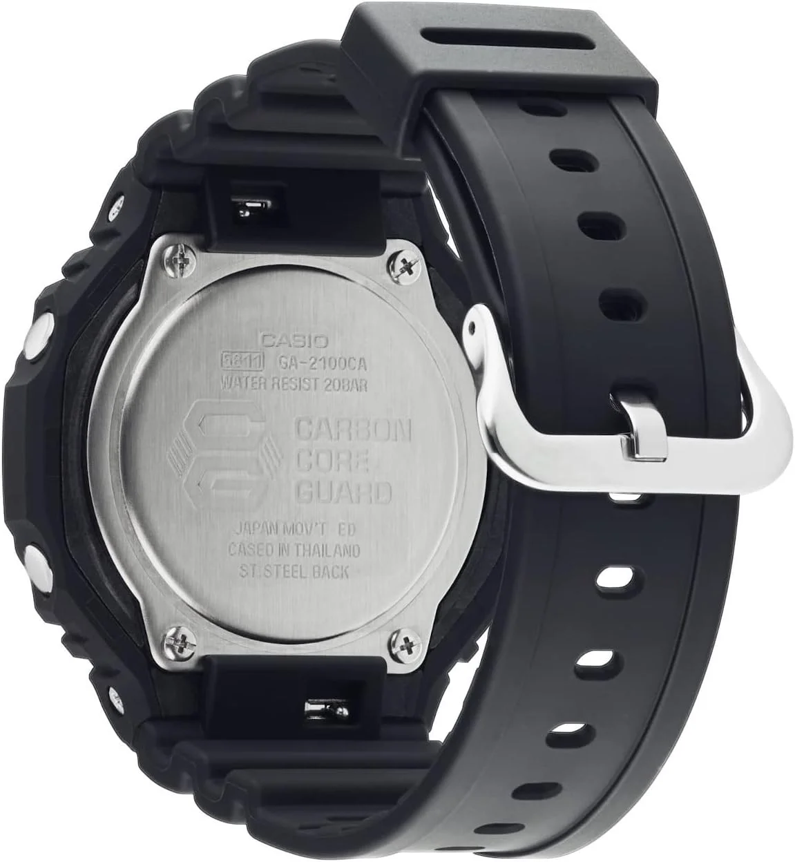 ساعت مچی مردانه کاسیو مدل G-Shock Trend GA-2100-1A3ER با نمایشگر آنالوگ-دیجیتال، قطر 49 میلیمتر، رنگ مشکی ساعت مچی مردانه کاسیو مدل G-Shock Trend GA-2100-1A3ER با نمایشگر آنالوگ-دیجیتال، قطر 49 میلیمتر، رنگ مشکی