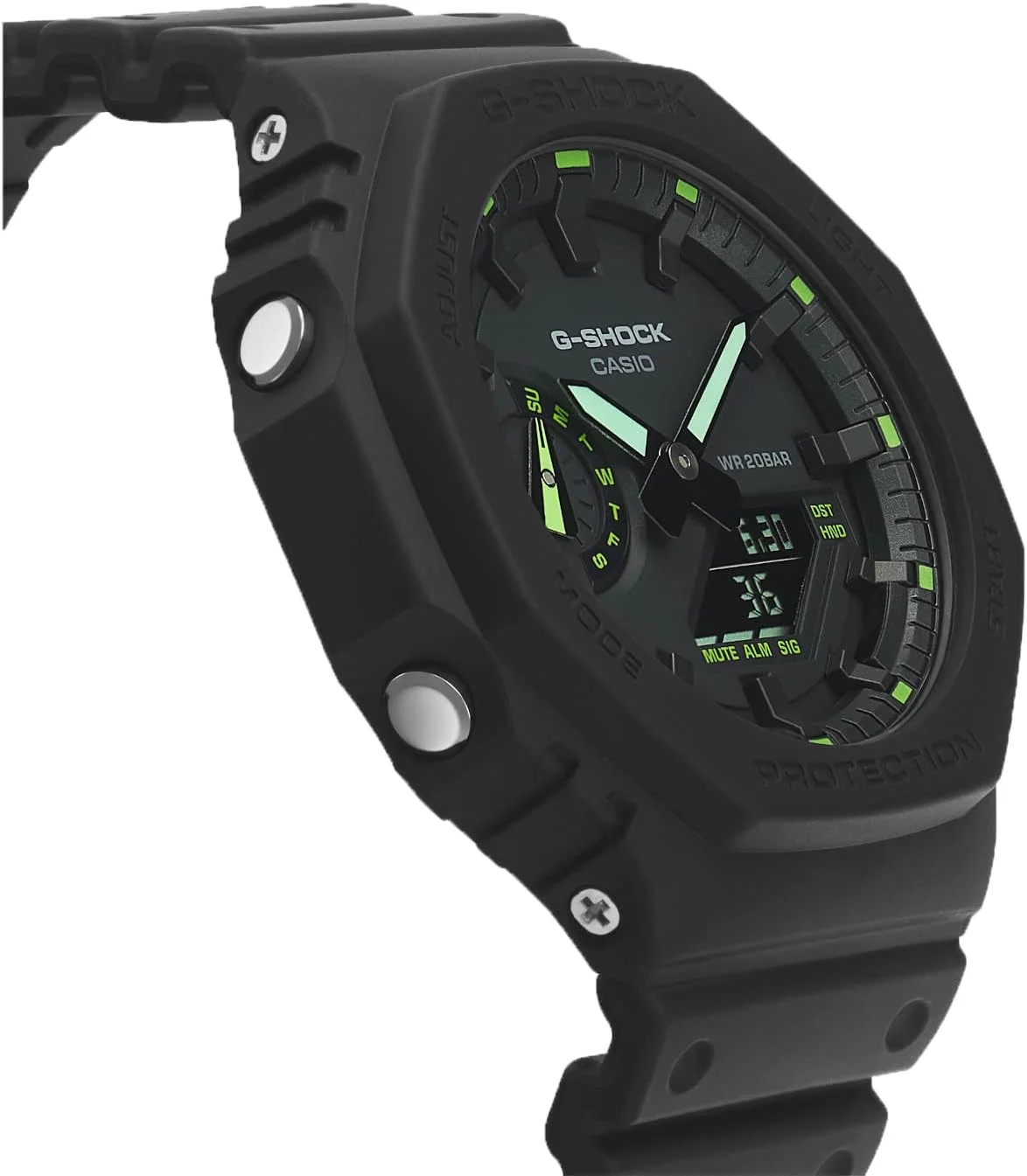 ساعت مچی مردانه کاسیو مدل G-Shock Trend GA-2100-1A3ER با نمایشگر آنالوگ-دیجیتال، قطر 49 میلیمتر، رنگ مشکی ساعت مچی مردانه کاسیو مدل G-Shock Trend GA-2100-1A3ER با نمایشگر آنالوگ-دیجیتال، قطر 49 میلیمتر، رنگ مشکی