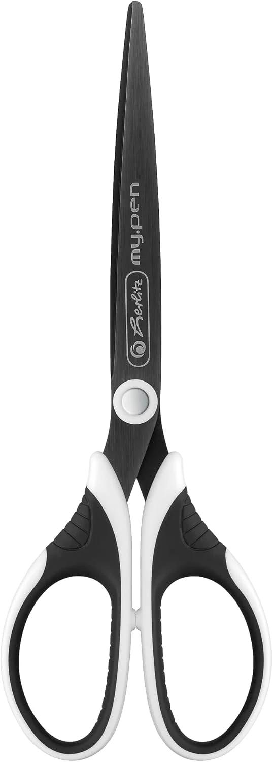 قیچی های هرلیتز my.pen 50027194 مخصوص افراد چپ دست، مشکی/سفید، بسته 1 عددی