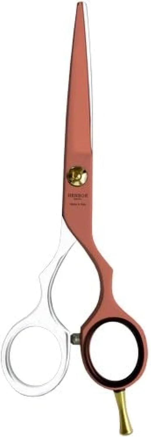 قیچی آرایشگری حرفه ای هنبور ایتالیایی مدل Golden Color Line 782O/6