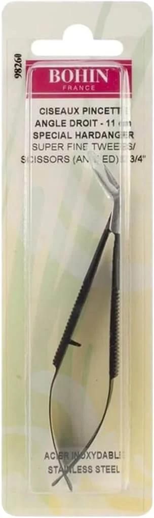 قیچی/موچین گلدوزی هاردانگر 4.375 اینچ 20X15X25