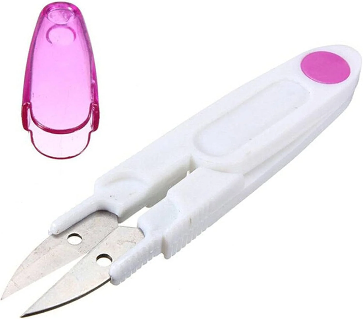 GDJbnyu Scissors Novelty Plastic Handle Sewing Snip Thread Cutter Tailor Scissors Stitch DIY Craft Tool