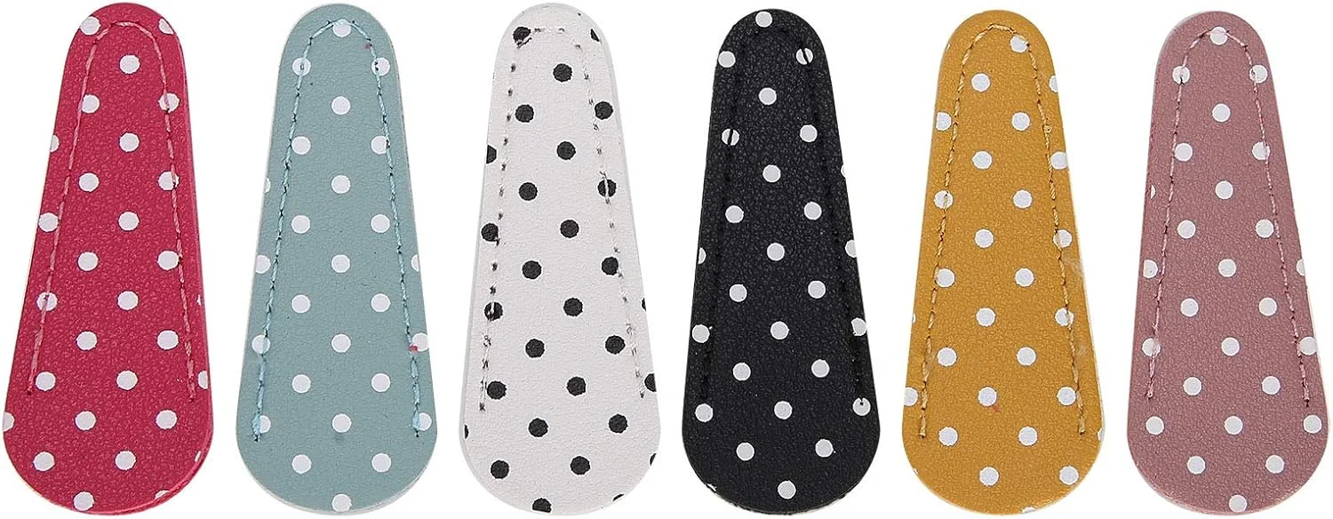 قیچی گلدوزی FURLOU، قیچی خالدار با غلاف، کاردستی نفیس، غلاف قیچی گلدوزی خیاطی