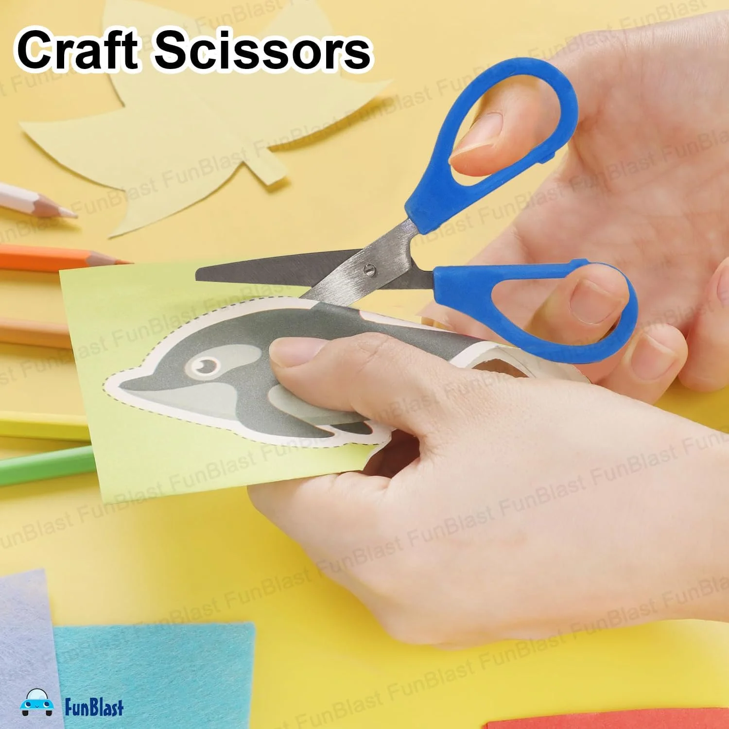 قیچی کاردستی استیل طرح دایناسور فان بلاست - قیچی کاوائی بامزه با روکش ایمنی، قیچی برش کاغذ برای کارهای هنری و کاردستی، قیچی کاردستی، ایده آل برای اسکرپ بوک، برش کاغذ، DIY (آبی) قیچی کاردستی استیل طرح دایناسور فان بلاست - قیچی کاوائی بامزه با روکش ایمنی، قیچی برش کاغذ برای کارهای هنری و کاردستی، قیچی کاردستی، ایده آل برای اسکرپ بوک، برش کاغذ، DIY (آبی)