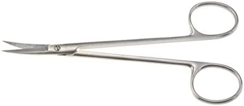 قیچی ظریف فورجسی 4 اینچ خمیده (بسته 1 عددی)