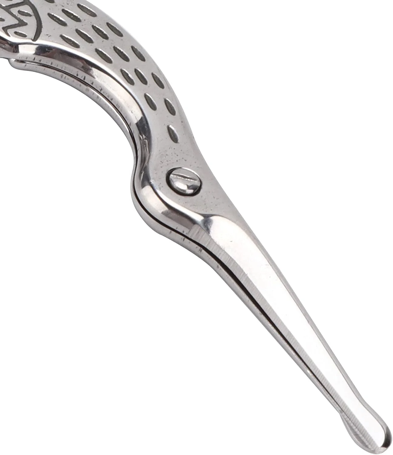 قیچی پارچه طرح جرثقیل استیل ضد زنگ خیاطی رترو گلدوزی ابزار قیچی صنایع دستی DIY (نقره ای) قیچی پارچه طرح جرثقیل استیل ضد زنگ خیاطی رترو گلدوزی ابزار قیچی صنایع دستی DIY (نقره ای)
