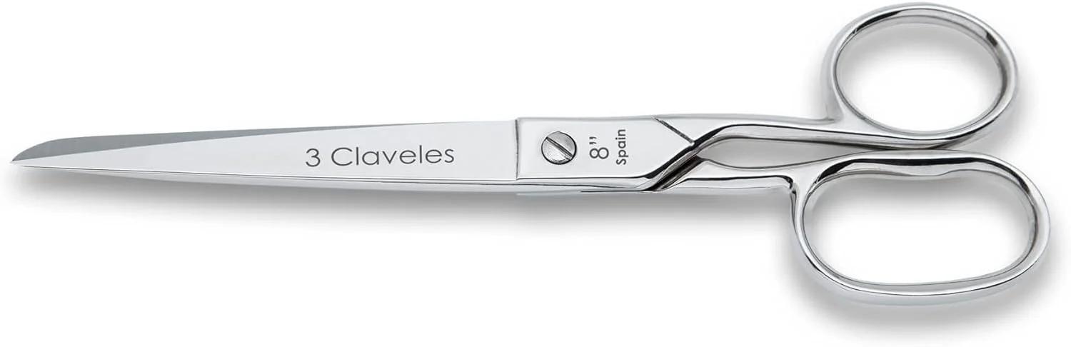 قیچی خیاطی فشن دیزاینر 3 Claveles، 8 اینچ