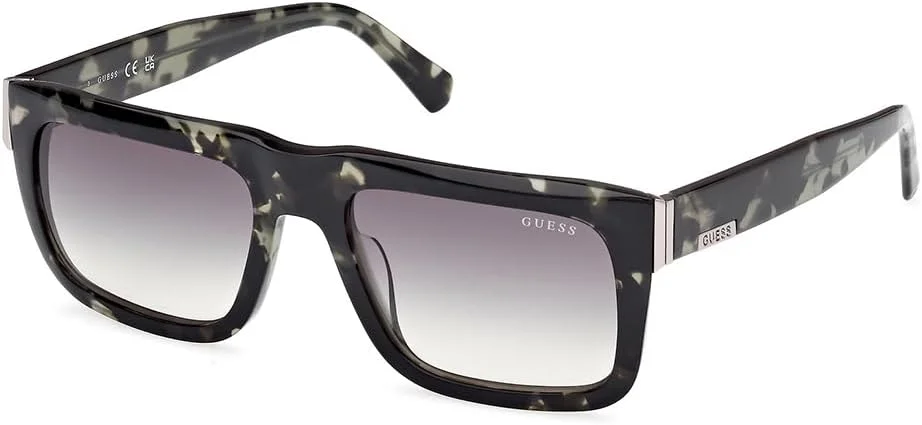 عینک آفتابی مردانه GUESS GU00171 98P سبز تیره/هاوانا 54/18/150