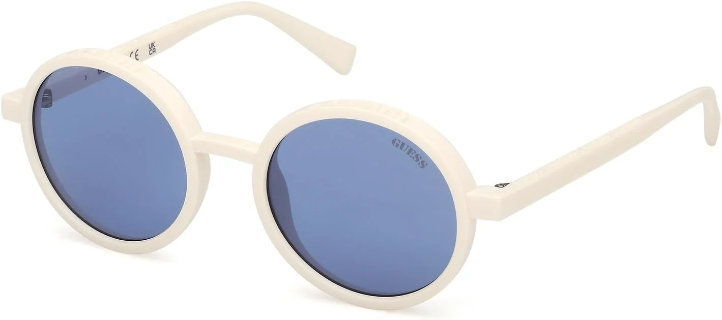 عینک آفتابی униsex سفید مات GUESS GU00234 21V سایز 50/21/145