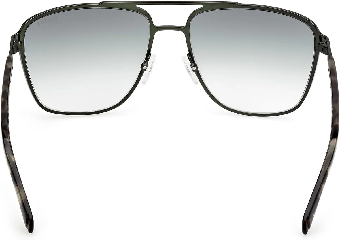 عینک آفتابی مردانه GUESS مدل NORMAL NAVIGATOR با فریم کامل، سبز، سایز 60 عینک آفتابی مردانه GUESS مدل NORMAL NAVIGATOR با فریم کامل، سبز، سایز 60