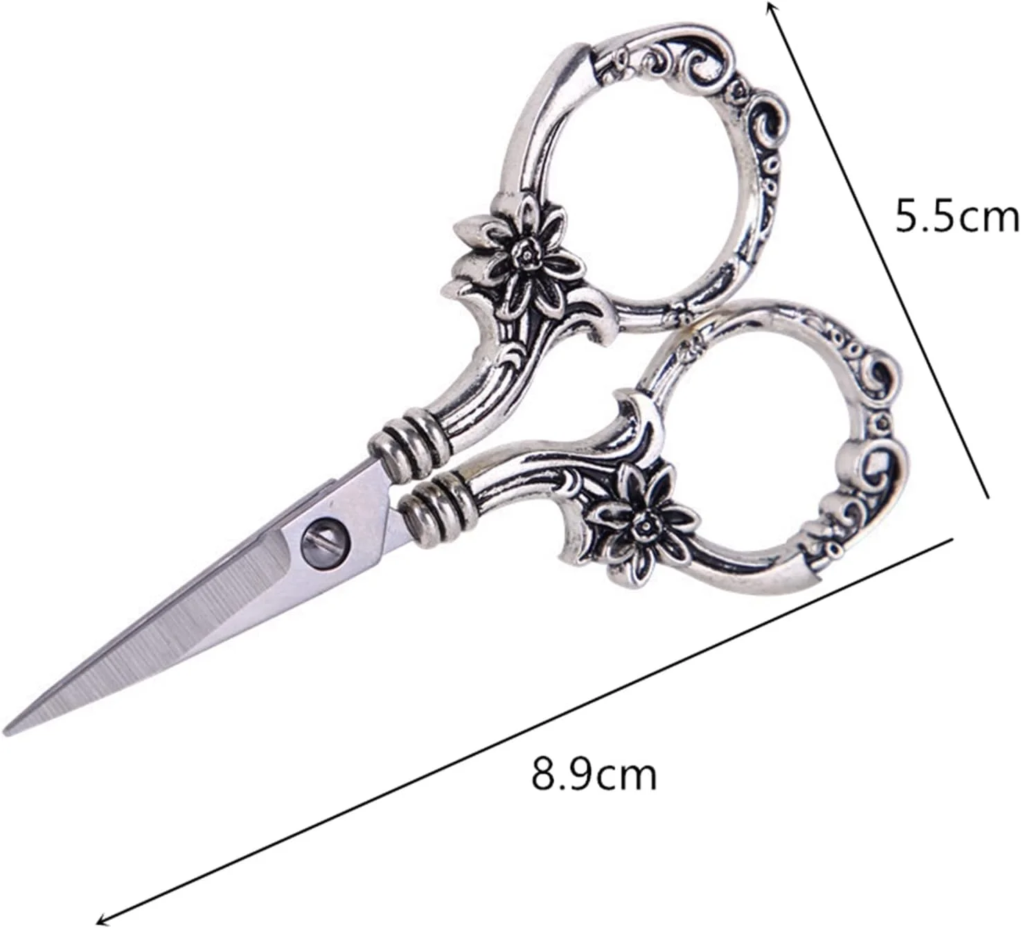 قیچی CENMOO لوازم خیاطی قیچی استیل قیچی خیاطی پارچه (رنگ: Hortel)