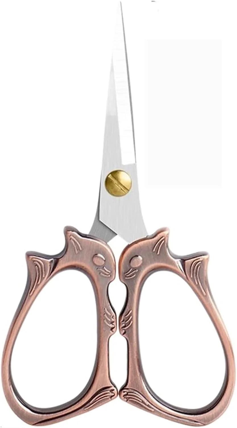 قیچی CENMOO، قیچی کاردستی، قیچی استیل ضد زنگ، ابزار خیاطی، قیچی گلدوزی (رنگ: Hortel)