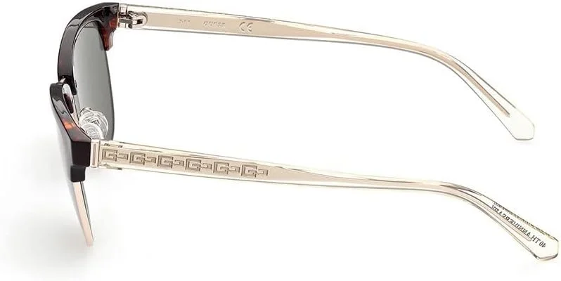 عینک آفتابی مردانه GUESS مدل Browline GU0003752N53، قهوه ای، 53-19-145 عینک آفتابی مردانه GUESS مدل Browline GU0003752N53، قهوه ای، 53-19-145