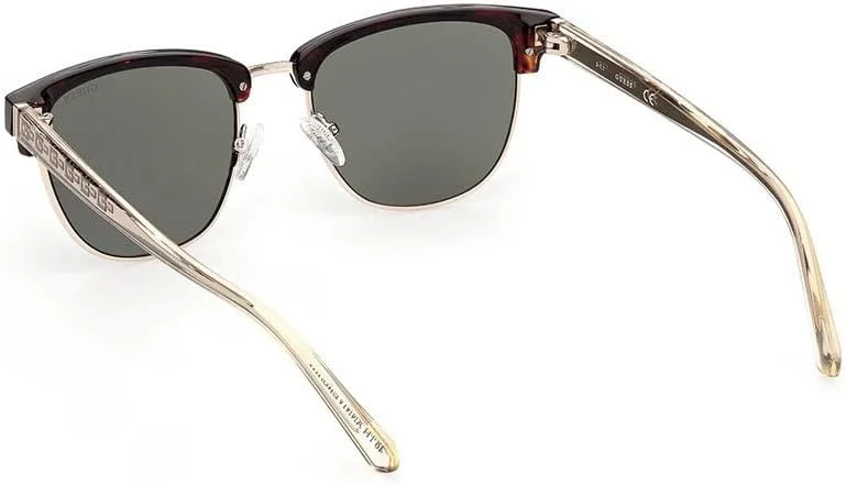 عینک آفتابی مردانه GUESS مدل Browline GU0003752N53، قهوه ای، 53-19-145 عینک آفتابی مردانه GUESS مدل Browline GU0003752N53، قهوه ای، 53-19-145
