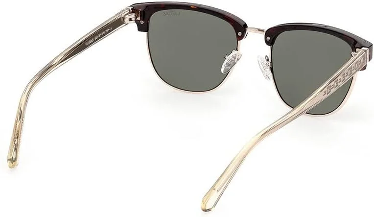 عینک آفتابی مردانه GUESS مدل Browline GU0003752N53، قهوه ای، 53-19-145 عینک آفتابی مردانه GUESS مدل Browline GU0003752N53، قهوه ای، 53-19-145