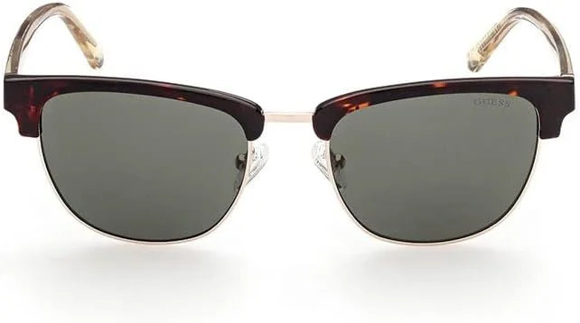 عینک آفتابی مردانه GUESS مدل Browline GU0003752N53، قهوه ای، 53-19-145 عینک آفتابی مردانه GUESS مدل Browline GU0003752N53، قهوه ای، 53-19-145