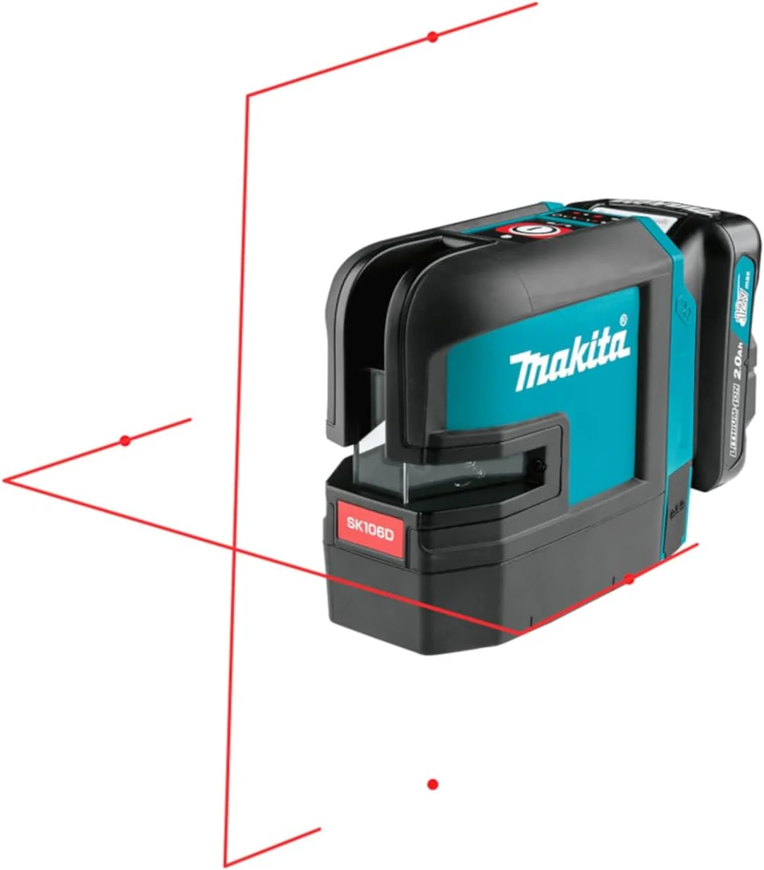 تراز لیزری متقاطع 4 نقطه ای قرمز ماکیتا SK106DZ 12V Max CXT (فقط ابزار) تراز لیزری متقاطع 4 نقطه ای قرمز ماکیتا SK106DZ 12V Max CXT (فقط ابزار)