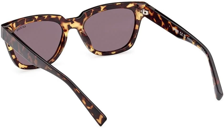 عینک آفتابی مردانه GUESS مدل GU826552A53 با محافظت در برابر اشعه UV، هاوانای تیره، 53 میلی متر عینک آفتابی مردانه GUESS مدل GU826552A53 با محافظت در برابر اشعه UV، هاوانای تیره، 53 میلی متر