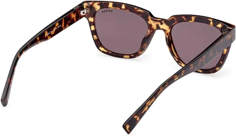 عینک آفتابی مردانه GUESS مدل GU826552A53 با محافظت در برابر اشعه UV، هاوانای تیره، 53 میلی متر عینک آفتابی مردانه GUESS مدل GU826552A53 با محافظت در برابر اشعه UV، هاوانای تیره، 53 میلی متر