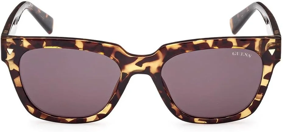 عینک آفتابی مردانه GUESS مدل GU826552A53 با محافظت در برابر اشعه UV، هاوانای تیره، 53 میلی متر عینک آفتابی مردانه GUESS مدل GU826552A53 با محافظت در برابر اشعه UV، هاوانای تیره، 53 میلی متر