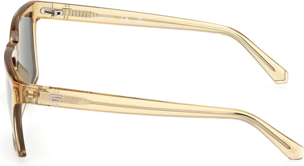 عینک آفتابی مردانه GUESS مدل GU0008441N58، فریم کامل مربعی و محافظت در برابر اشعه UV عینک آفتابی مردانه GUESS مدل GU0008441N58، فریم کامل مربعی و محافظت در برابر اشعه UV