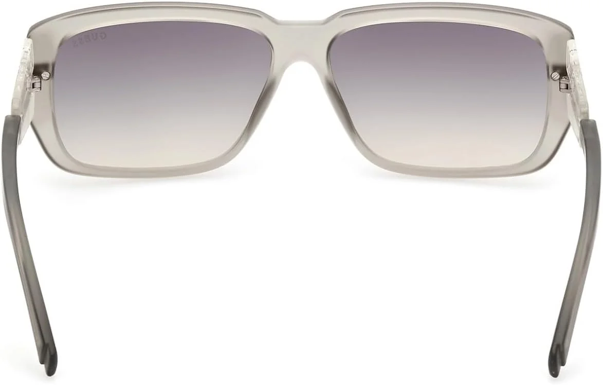 عینک آفتابی مردانه مستطیلی تمام فریم GUESS مدل GU0009093Q60 با محافظت UV، سایز 60 عینک آفتابی مردانه مستطیلی تمام فریم GUESS مدل GU0009093Q60 با محافظت UV، سایز 60