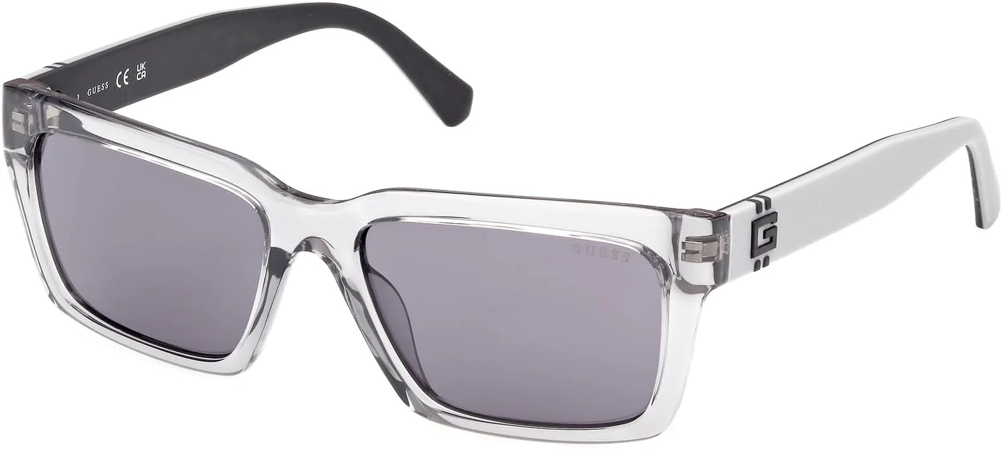 عینک آفتابی فلزی مردانه GUESS GU0012120A56 با محافظت در برابر اشعه ماوراء بنفش