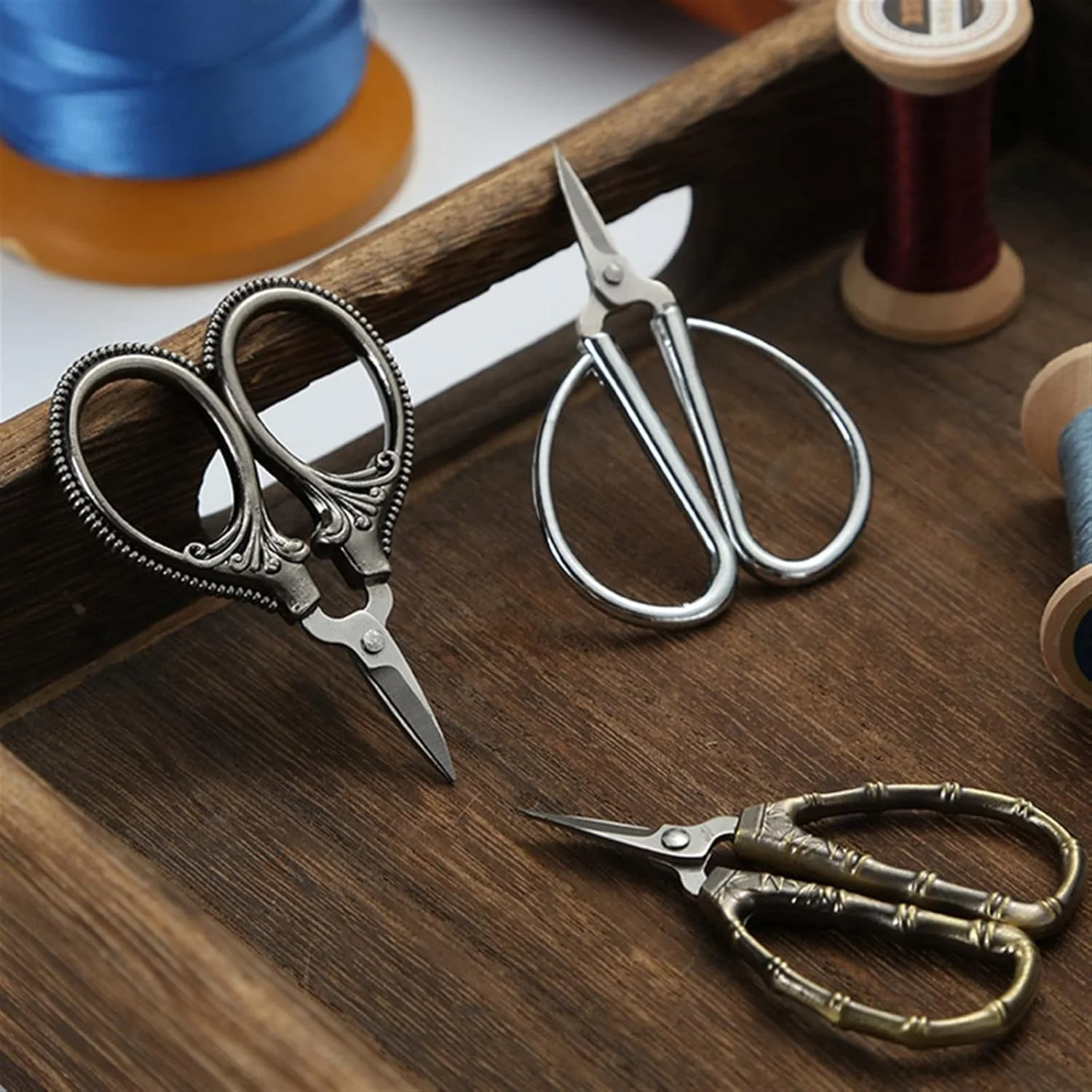 قیچی CENMOO، قیچی نخ چین، قیچی گلدوزی، قیچی بخیه متقاطع، قیچی خیاطی استیل ضد زنگ قیچی CENMOO، قیچی نخ چین، قیچی گلدوزی، قیچی بخیه متقاطع، قیچی خیاطی استیل ضد زنگ