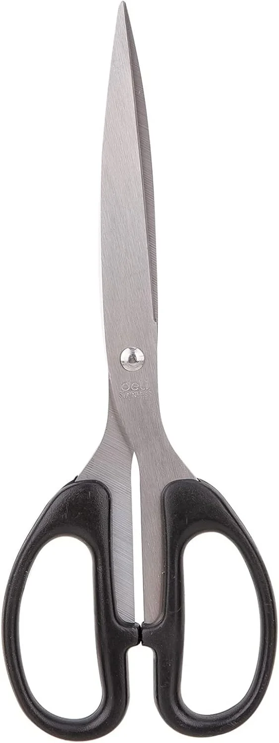 قیچی سنمو، قیچی اداری با تیغه ضخیم، مناسب برای مصارف خانگی، برش پارچه، کاغذ، ابزار برش نوشت افزار (رنگ: Hortel)