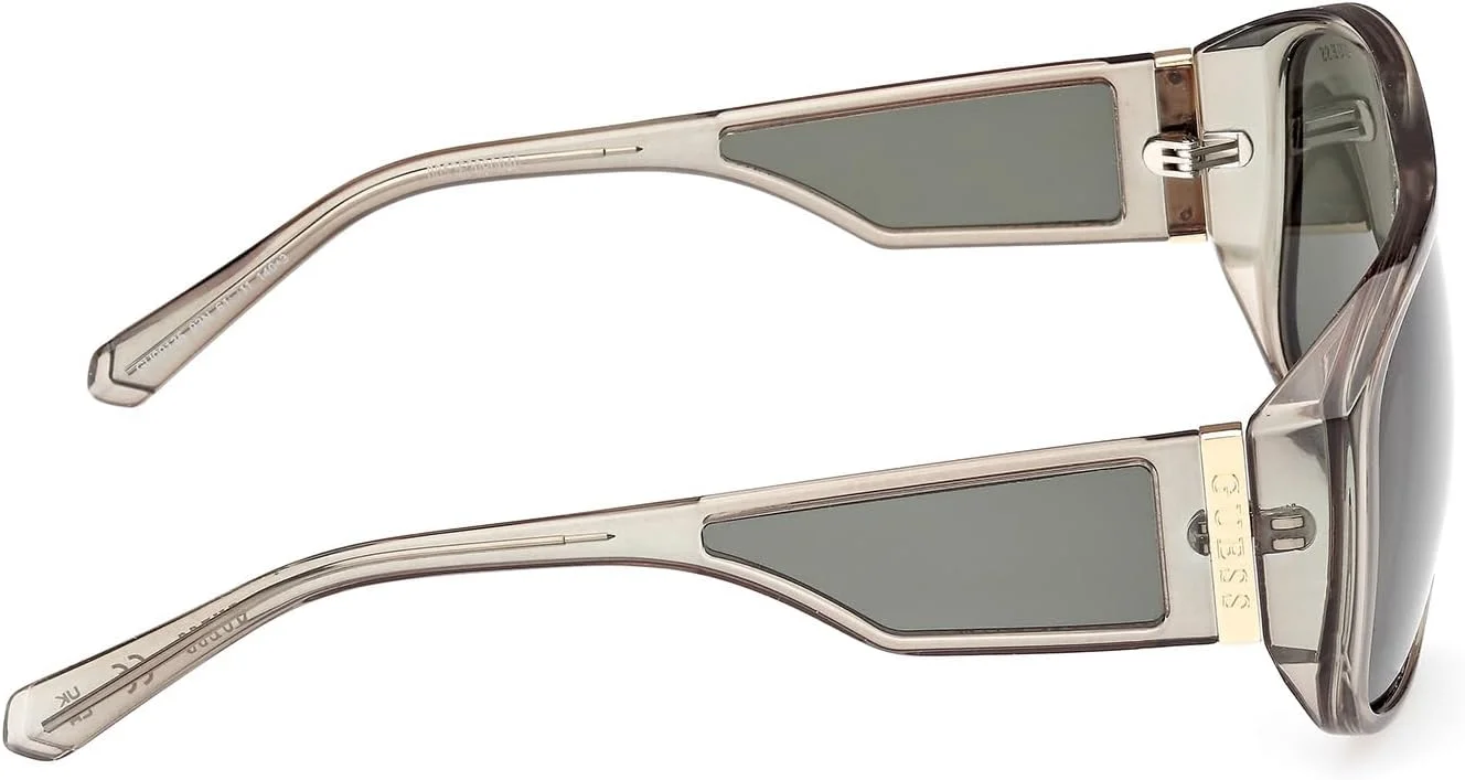 عینک آفتابی مردانه GUESS مدل NORMAL SHIELD با فریم کامل، سبز، سایز 61