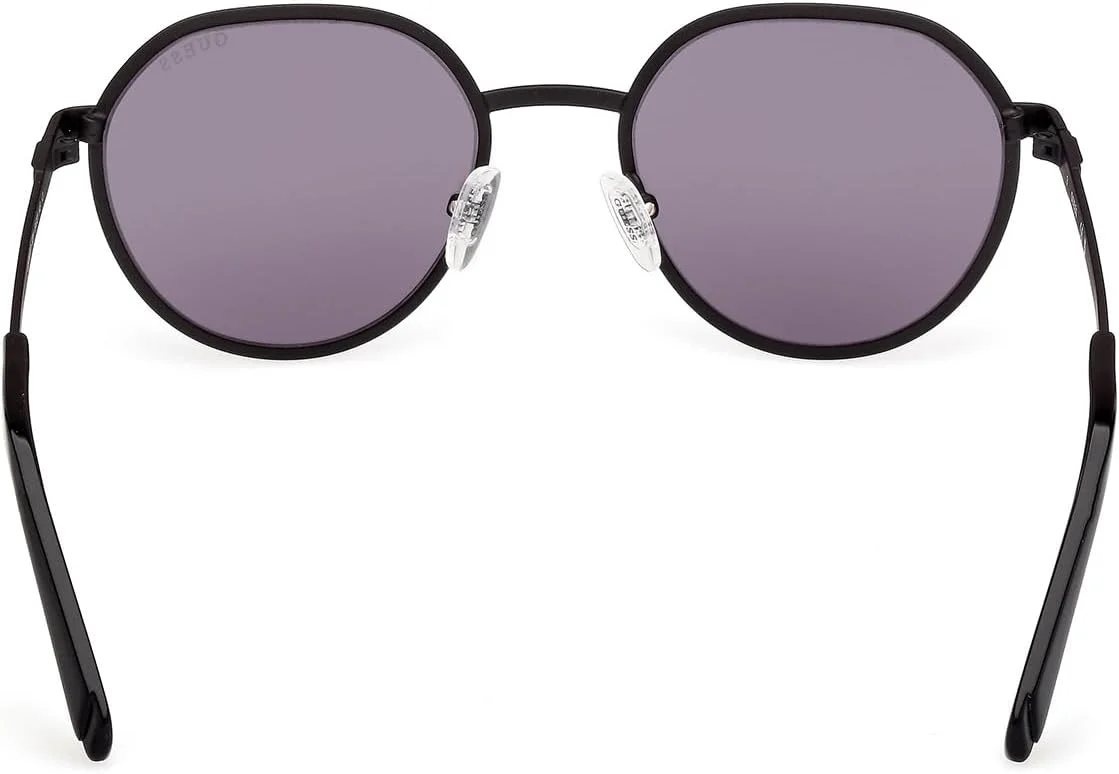 عینک آفتابی مردانه GUESS مدل NORMAL ROUND با فریم کامل، مشکی، سایز 51 عینک آفتابی مردانه GUESS مدل NORMAL ROUND با فریم کامل، مشکی، سایز 51