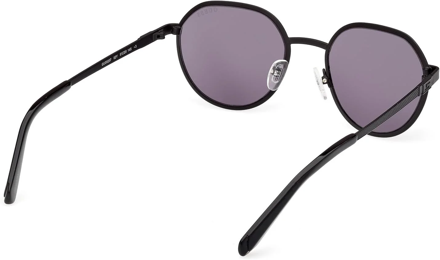 عینک آفتابی مردانه GUESS مدل NORMAL ROUND با فریم کامل، مشکی، سایز 51 عینک آفتابی مردانه GUESS مدل NORMAL ROUND با فریم کامل، مشکی، سایز 51