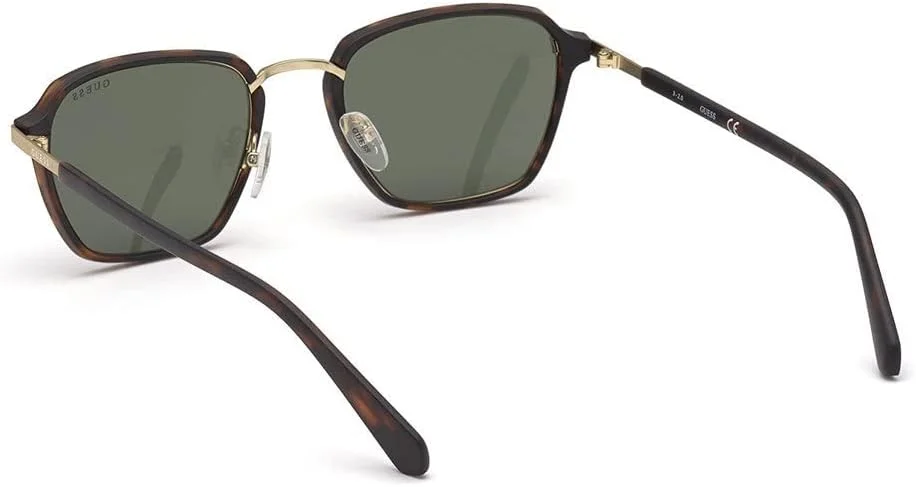 عینک آفتابی مردانه GUESS مدل GU0003052N53، قهوه ای، 53 میلی متر