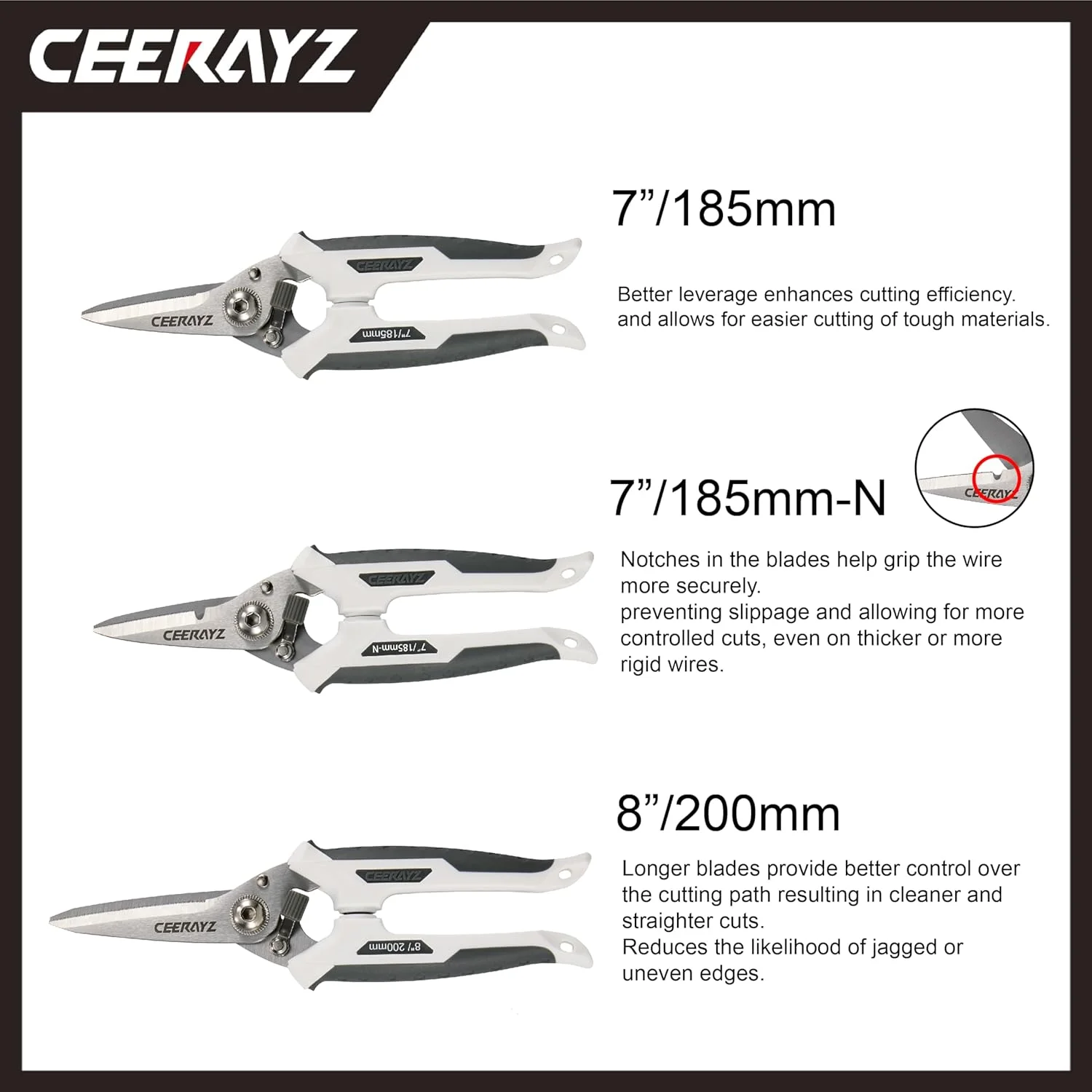 قیچی چند منظوره سنگین CEERAYZ قیچی چند منظوره سنگین CEERAYZ