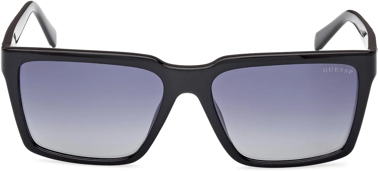 عینک آفتابی مردانه گس GU00084 01D مشکی براق 58/17/145 عینک آفتابی مردانه گس GU00084 01D مشکی براق 58/17/145