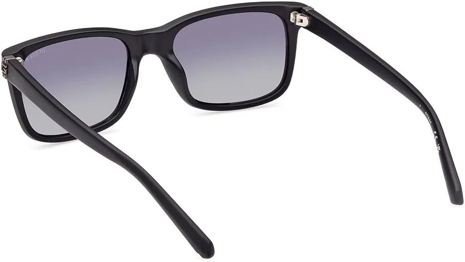 عینک آفتابی مردانه گس، مشکی - GU0006602D55 عینک آفتابی مردانه گس، مشکی - GU0006602D55