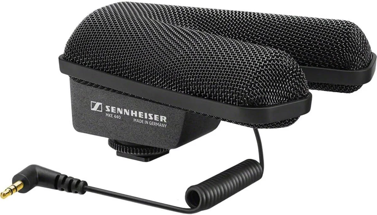 میکروفون شات گان استریو حرفه ای Sennheiser MKE 440، مشکی (MKE 440) میکروفون شات گان استریو حرفه ای Sennheiser MKE 440، مشکی (MKE 440)