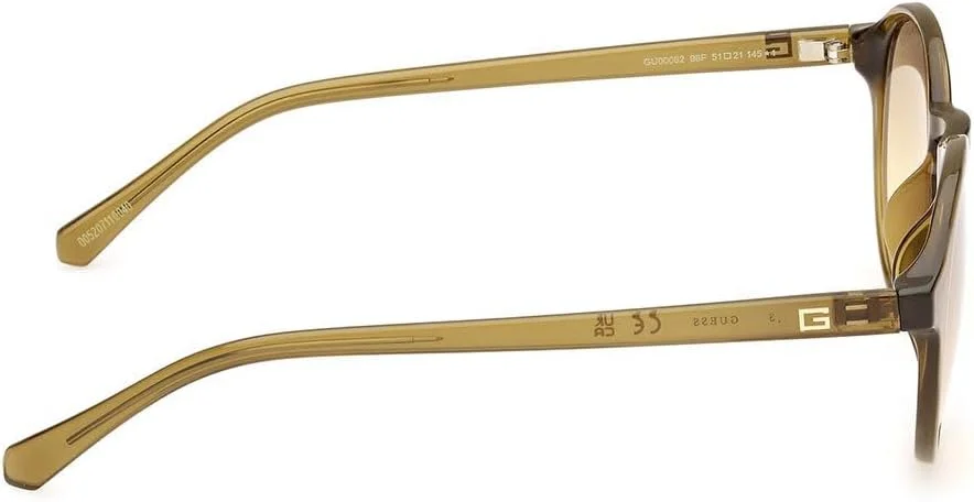 عینک آفتابی مردانه گرد حدس GU0006296F51، سایز عدسی 51 میلی متر، سبز