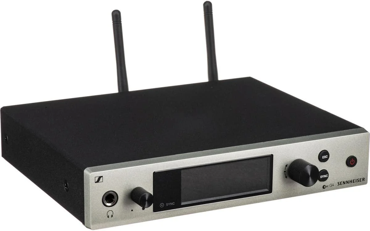ست میکروفون بی سیم دستی Sennheiser Ew 500 با کپسول Neumann KK205 GW1 (558-608Mhz)، مشکی